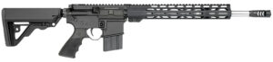 Rock River Arms 450B1562V1 LAR-15M All Terrain Hunter 450 Bushmaster 5+1 16" Stainless Barrel, Black Rec, 13" M-LOK Handgaurd, OEM Operator CAR Stock & Muzzle Brake, Hogue Rubber Grip