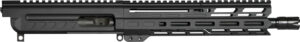 CMMG 99B80E4AB Dissent  9mm Luger 10.50", Left Side Charging Handle, Armor Black, Zeroed Linear Comp, 9.60" M-LOK Handguard, Picatinny End Plate, Fits AR-Platform