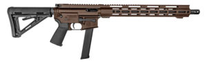 Diamondback DB1418P071 DB15  9mm Luger 32+1 16", Midnight Bronze Rec/M-Lok Handgaurd, Carbon Lower, Black Magpul CTR Stock/K2 Grip, Flash Hider