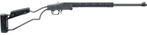 Chiappa Firearms 500273 Big Badger 410 3" 1rd 20", Blued, M-LOK/Picatinny Handgaurd, Wire Stock with Adj. Comb, Fiber Optic Sight