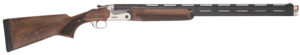 TriStar 33176 Cypher X 28 Gauge Break Open 3" 2rd 28" Blued Over/Under Vent Rib Barrel, Stainless Aluminum Receiver, Fixed Turkish Walnut Stock