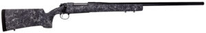 Remington Firearms (New) R84170 700 Long Range Full Size 6.5 Creedmoor 4+1 26" Matte Black Heavy Threaded Barrel, Drilled & Tapped Steel Receiver, Grey w/Black & White Web HS Precision Synthetic Stock