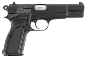 Inglis 12000000 L9A1 9mm Luger 15+1 4.70" Black Steel Barrel, Black Chrome Steel Slide & Frame