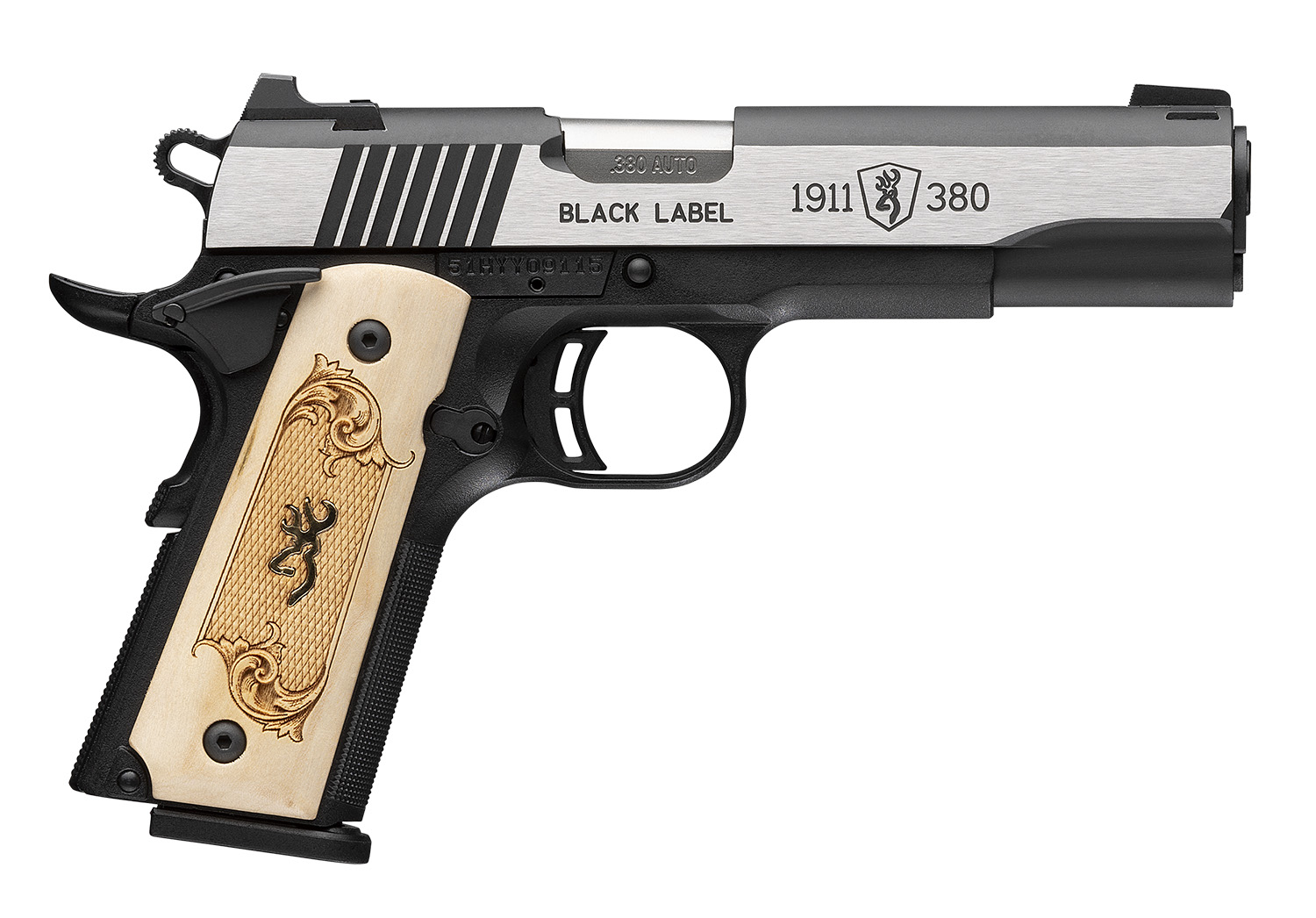 Browning 051998492 1911-380 Full Size Frame 380 ACP
