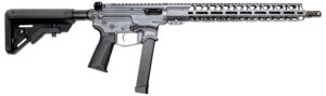 Battle Arms Development XIPHOS001 Xiphos  30+1 16" Black Barrel, Combat Gray Picatinny Rail Aluminum Receiver, M-LOK Handguard, Black Synthetic Stock, Adj Black Grip