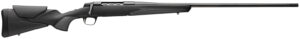 Browning 036003224 X-Bolt 2 Hunter Full Size 270 Win 4+1 22" Matte Blued Threaded Sporter Barrel, Blued Drilled & Tapped Steel Receiver, Adj Vari-Tech Black Synthetic Stock, Thread Protector