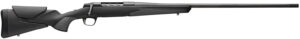 Browning 036031218 X-Bolt 2 Micro Full Size 308 Win 4+1 20" Matte Blued Threaded Sporter Barrel, Matte Blued Drilled & Tapped Steel Receiver, Adjustable Vari-Tech Black Synthetic Stock