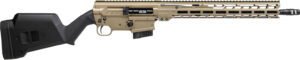 CMMG 35AD80CCT Dissent BR4 *CA Compliant 350 Legend 10+1 16.10" Black Nitride Threaded Barrel, Coyote Tan Cerakote Picatinny Rail Aluminum Receiver, Magpul SGA Black Synthetic Stock