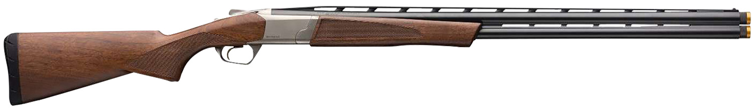 Browning 018709603 Cynergy CX Full Size 20 Gauge Break Open 3" 2rd 30" Satin Blued Over/Under Vent Rib Barrel, Silver Nitride Steel Receiver, Fixed Grade I Satin Walnut Stock, Invector-Plus Choke