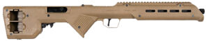 Desert Tech TRKRF2218FDE TREK-22  Flat Dark Earth Compact 22 LR 18" Free Floating Steel Barrel, Picatinny Rail Receiver, M-LOK Handguards, Fixed Polymer Stock, Suppressor Ready