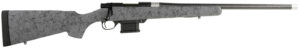 Howa HHSCF6ARCGRYBLK M1500 Mini Action Full Size 6 ARC 5+1 20" Black Threaded Barrel, Matte Blue Steel Receiver Drilled & Tapped, HS Precision Gray Synthetic Stock