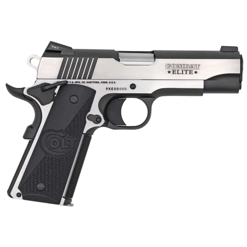COLT 1911 COMBAT ELITE COMMANDER 9MM 4.25" TWO TONE