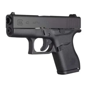 GLOCK G43 9MM PISTOL "REFURBISHED" BLACK 6RD