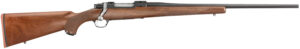 Ruger 37115 Hawkeye  Sports South Exclusive Full Size 257 Roberts 4+1 22" Satin Blued Alloy Steel Barrel, Receiver w/Integral Scope Mount, American Walnut Fixed Stock, Right Hand