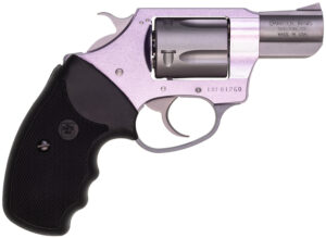 Charter Arms 53840 Undercover Lite Lavender Lady Small 38 Special 5rd 2" Stainless Steel Barrel & Cylinder, Lavender Aluminum Frame, Black Finger Grooved Rubber Grip, Exposed Hammer