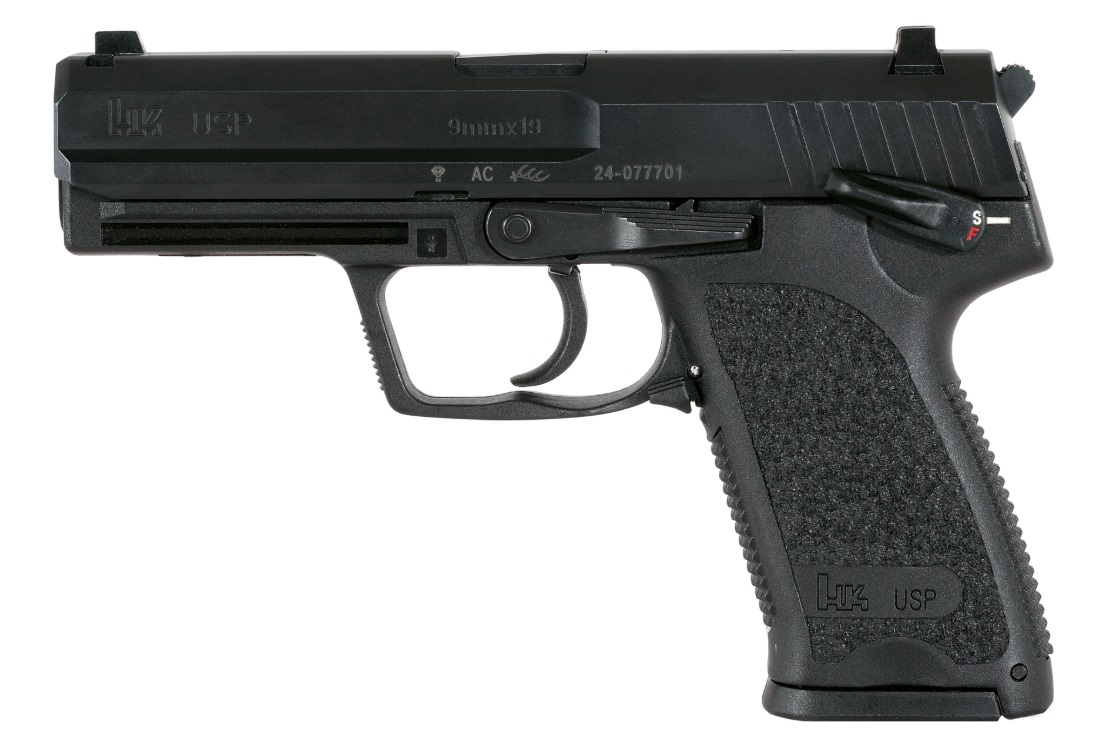 HECKLER AND KOCH (HK USA) USP9 V1 DA/SA 9MM 10+1 SFTY