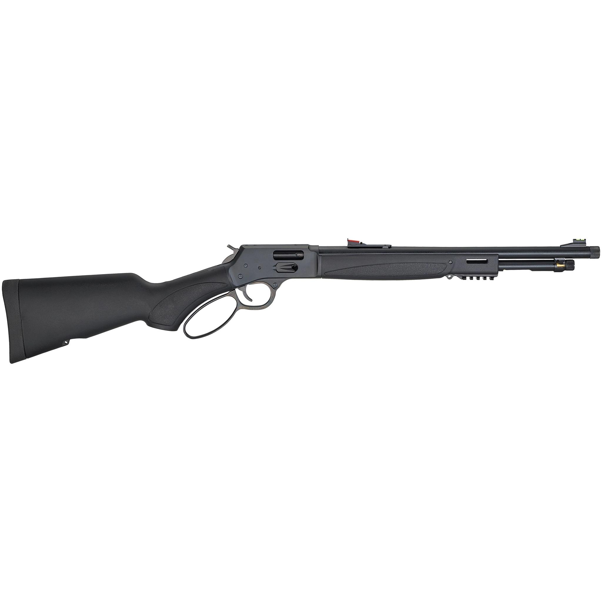 Henry Big Boy X Model Rifle .357 Mag/.38 Spl 7rd Capacity 17.4" Threaded Barrel Synthetic Stock Fiber Sights