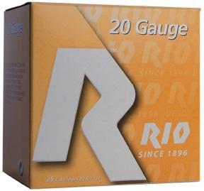 Rio Top Target Shotshell 20 ga 2-3/4"  7/8 oz #9  25/ct