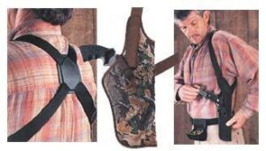 Uncle Mike's Sidekick Vertical Shoulder Holsters 5-1/2"- 6-1/2" Bbl. SA Rev. - RH