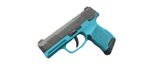 SIG SAUER P365 9MM PISTOL AZTEC TEAL BLUE OPTIC READY 2-10RD MAGS