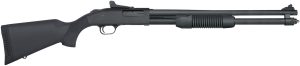 Mossberg 50699 590 Persuader 20 Gauge 8+1 3" 20" Cylinder Bore Barrel, Matte Blued Metal Finish, Drilled & Tapped Receiver, Ghost Ring Sight, Synthetic Stock