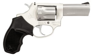 Taurus 2942M039UL 942 Ultra-Lite 22 WMR 8rd 3" Matte Stainless Finish Barrel, Matte Stainless Finish Cylinder, Stainless Anodized Finish Aluminum Frame & Finger Grooved Black Polymer Grip