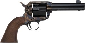 Pietta HF45CHS434NM 1873 Great Western II Californian 45 Colt (Long Colt) 6rd 4.75" Blued Steel Barrel & Cylinder, Color Case Hardened Steel Frame, Walnut Grip, Exposed Hammer