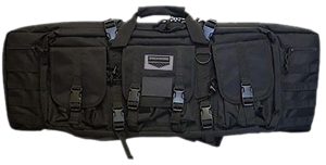 Birchwood Casey RBG36 Single Gun Case 36" Black 600D Polyester w/ Padded Straps/3 Large Storage Pockets & Dual Zippered Storage