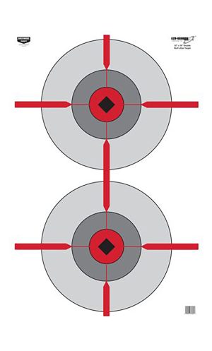 Birchwood Casey 37031 EZE-Scorer Bullseye Paper Target 23" x 35" 100 Per Pkg
