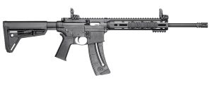 Smith & Wesson 10213 M&P15-22 Sport 22 LR Caliber with 25+1 Capacity, 16.50" Barrel, Matte Black Metal Finish & Adjustable Magpul MOE SL Black Stock Right Hand