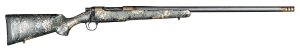 Christensen Arms 8010620000 Ridgeline FFT 300 Win Mag 3+1 22" Carbon Fiber/Threaded Barrel, Burnt Bronze Cerakote, Green with Black/Tan Accents Stock
