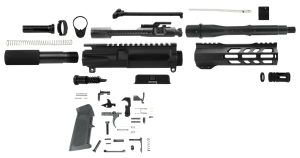 TacFire AR Build Kit 5.56x45mm NATO 7.50" Barrel Black for AR Platform