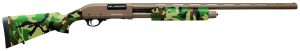 Charles Daly 930330 301 12 Gauge 3" 4+1 28" Vent Rib Barrel, Flat Dark Earth Barrel/Receiver, Woodland Camo Synthetic Stock & Forend, Includes 3 Choke Tubes