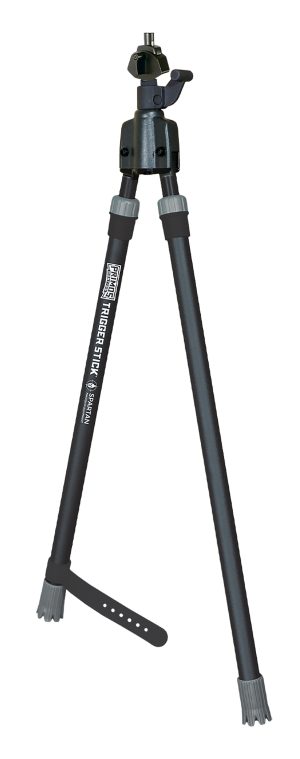 Primos 65829 Trigger Stick Medium 21.50"-40", Black, Spartan Precision Magnetic Attachment System