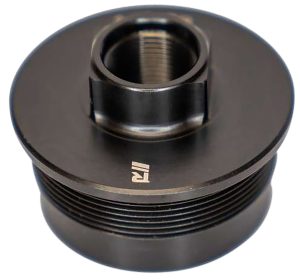 Rugged Suppressors DTM004 Universal Direct Thread Mount M18x1 tpi, Black, Fits 1.375"-24 tpi Tube Threads