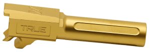 True Precision Inc TPP365BXG 9mm Luger 3.10" Gold TiN Stainless Steel, Fits Sig P365/P365 SAS/P365-AXG Legion