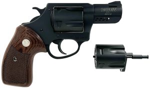 Charter Arms 13920 Mag Pug & Pitbull 38 Special 357 Mag 9mm 5 Shot 2.2" Black Passivate Classic Walnut Wood Grip