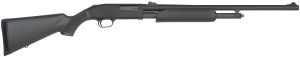 Mossberg 56435 500 Slugster 20 Gauge Pump 3" 5+1 24" Matte Blued Steel Barrel, Matte Blued Receiver, Fixed Synthetic Stock