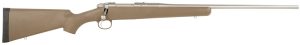 Kimber Mfg, Inc 3000793 Hunter 6.5 Creedmoor 3+1 22" Satin Match Grade Barrel, Satin Stainless Steel Receiver, Northwoods Brown Fixed Polymer Stock