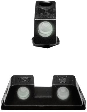 Glock 39928   Green Night Sight Black Frame Fits Glock 42/43