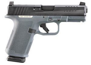 Ruger 19401 9mm Luger 10+1 4" Black FNC Nitride Alloy Steel Barrel, Black FNC Nitride Optic Ready/Serrated Alloy Steel Slide, Stealth Gray Polymer Frame w/Accessory Rail, Textured Grip