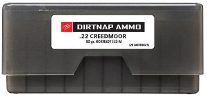 Fierce Firearms DNP22CM80GRELDM Dirtnap  22Creedmoor 80gr Extremely Low Drag-Match 20 Per Box/10 Case