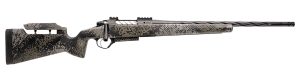 Seekins Precision 0011710215-F Havak PH3 6 Creedmoor 24" Black Fluted Threaded Barrel, Black Picatinny Rail Steel Receiver, Adj Cheek Riser Mountain Shadow Synthetic Stock