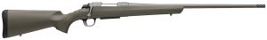 Browning 035842218 AB3 308 Win 4+1 22" Tungsten Cerakote Threaded Sporter Barrel, Tungsten Cerakote Drilled & Tapped Steel Receiver, Fixed w/Textured Grip Panels OD Green Composite Stock