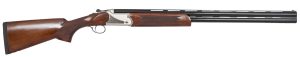 TriStar 98732 Upland Hunter Silver II 20 Gauge Break Open 3" 2rd 26" Over/Under Vent Rib Barrel, Fixed Walnut Stock