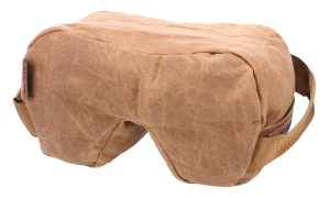 Birchwood Casey BC-BAG-SSFLU Steady-Shot Foxtrot Bag Ultralight Tan Wax Canvas Rear Bag