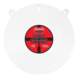 Birchwood Casey BC-RND15-38 Centerfire Target 3/8" AR500 Steel "15 Round Gong