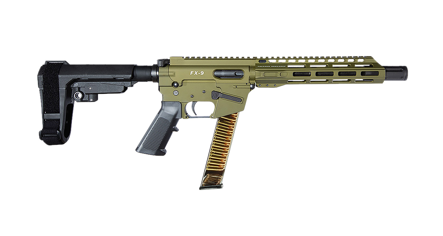 FREEDOM ORDNANCE FX9P10S-ODG FX9P 9mm Luger 31+1 10" OD Green