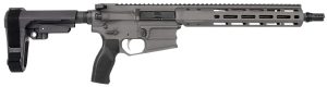 Cobalt Kinetics CKPROLITE556115CKG Pro Light 223 Rem/5.56 NATO 11.50" CK Green Picatinny Rail Aluminum Receiver, M-LOK Handguard, SB Tactical SBA3 Brace Black Polymer Stock, Black Polymer Grip
