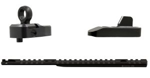 XS Sights ML10085 Marlin Optic Mounts & Ghost Ring Sight Sets  Black Anodized Aluminum/Steel Fits Marlin 336 Lever Action